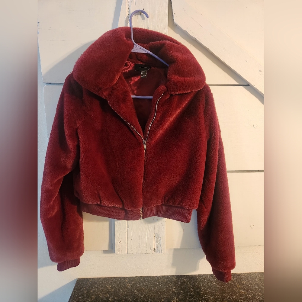 Forever 21 zip up jacket, very soft